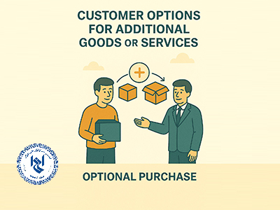 Customer Options for Additional Goods or Services